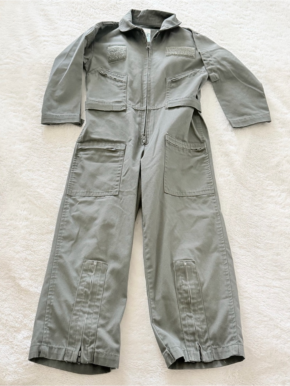 Fly Boys Toddler (M 2-3t) Flight Suit - Sage Green